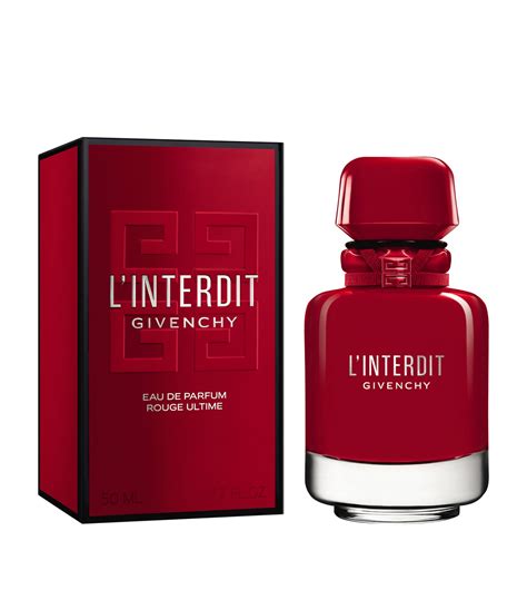 givenchy women's perfume l'interdit rouge|givenchy perfume l'interdit boots.